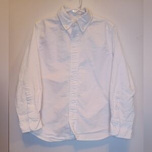 Crewcuts White Casual Button Down Shirt